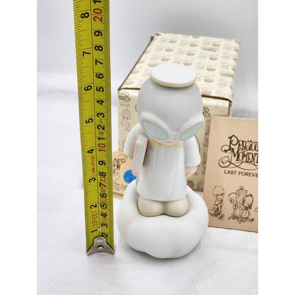 Precious Moments Figurine Trust In The Lord Vintage 1982 E-9289 W/Box Tags - Picture 10 of 14